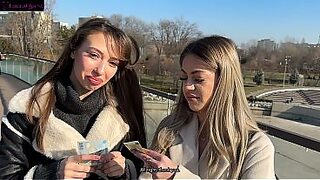 Asian girls man black