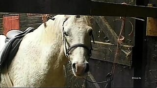 Teen sex in farm scene