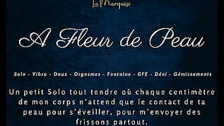 Petite fleur vintage loops