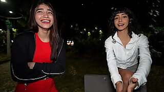 Amateur pickup threesome