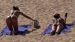 French beach voyeur family